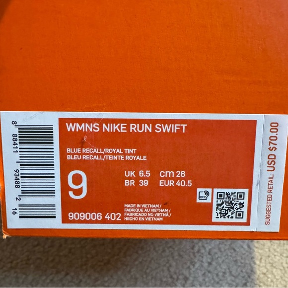 Women’s Nike Run Swift Shoes - NIB - size 9 - Picture 7 of 8